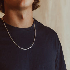 Kordelkette aus Sterlingsilber (3mm) - icrush - schmuck