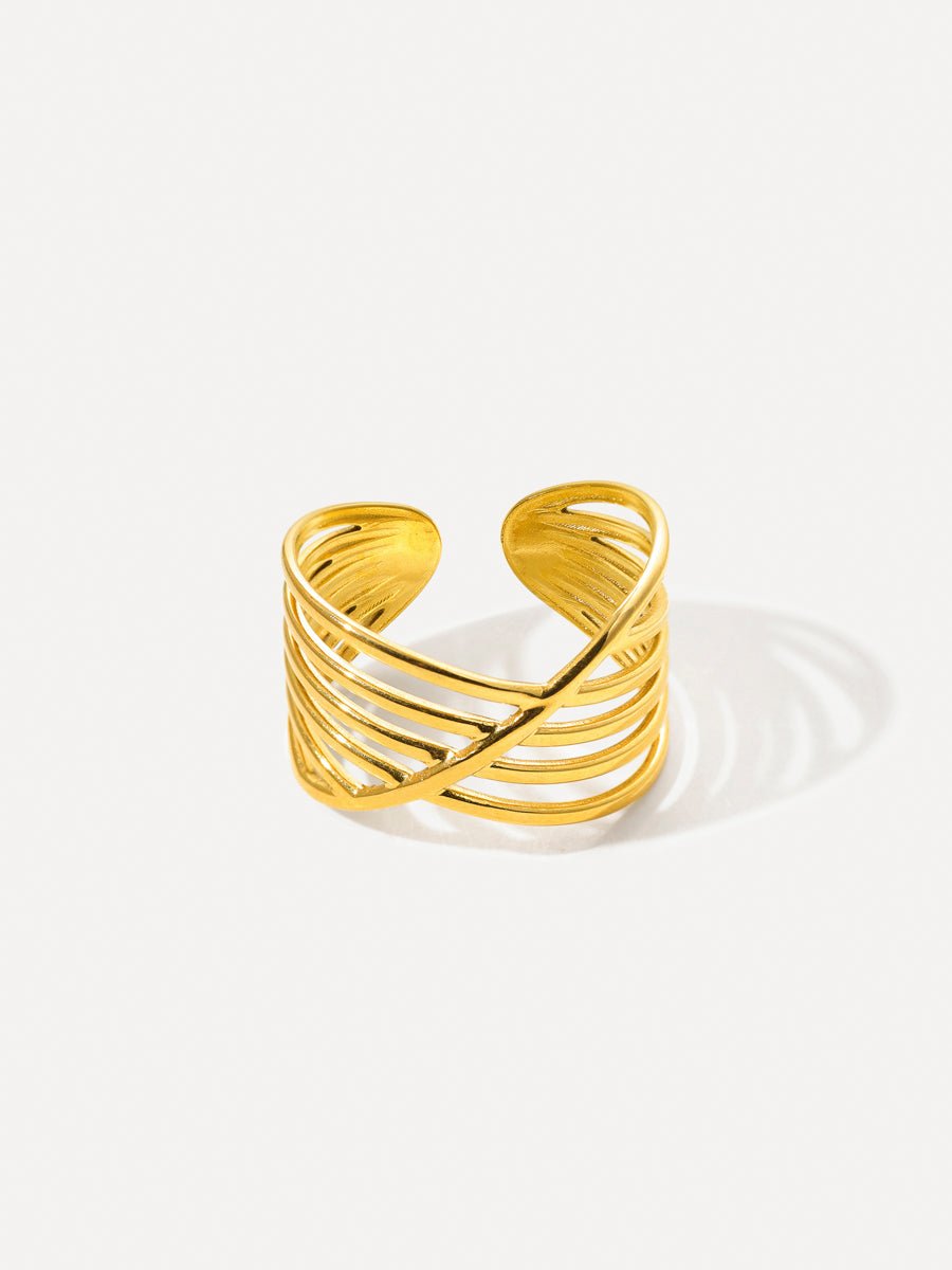 Layered Rhythm Ring - icrush - schmuck