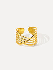Layered Rhythm Ring - icrush - schmuck