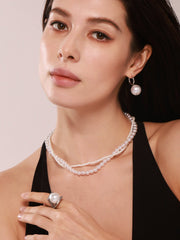 Laying Pearl Kette - icrush - schmuck