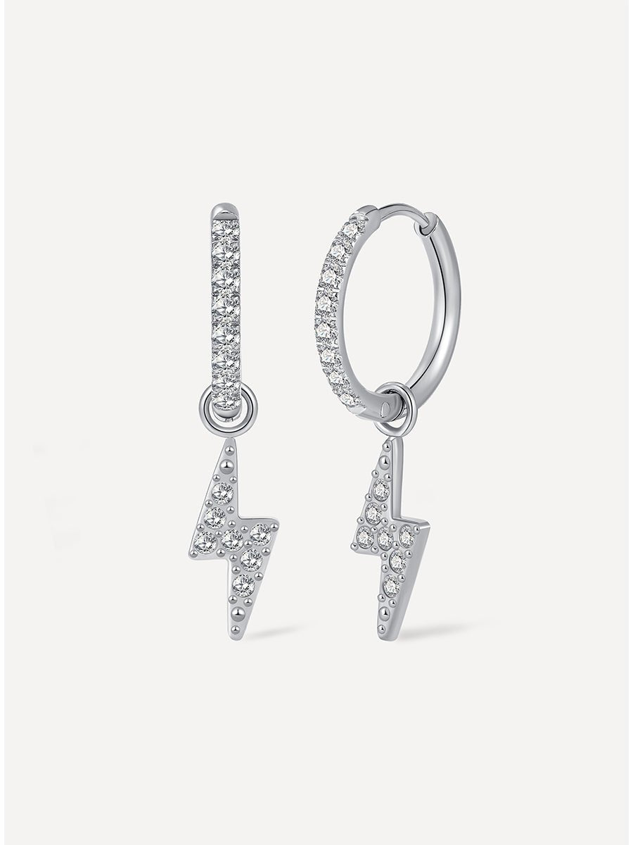 Lighting Shine Ohrringe Silber-Shopicrush