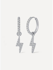 Lighting Shine Ohrringe Silber-Shopicrush