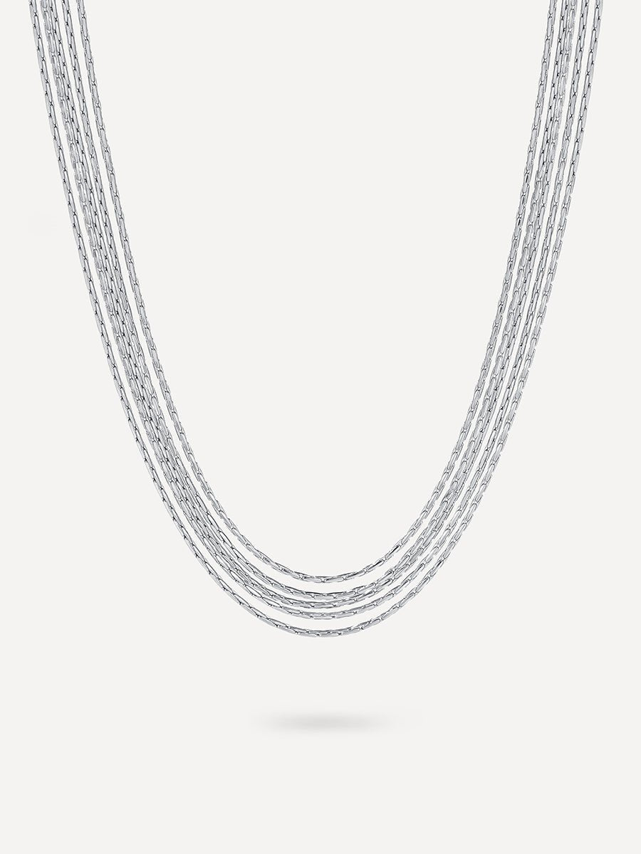 Loose Rope Kette Silber-Shopicrush
