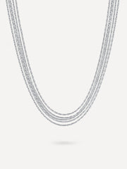 Loose Rope Kette Silber-Shopicrush