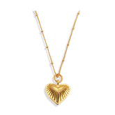 Love Heart Kette Gold - icrush - schmuck