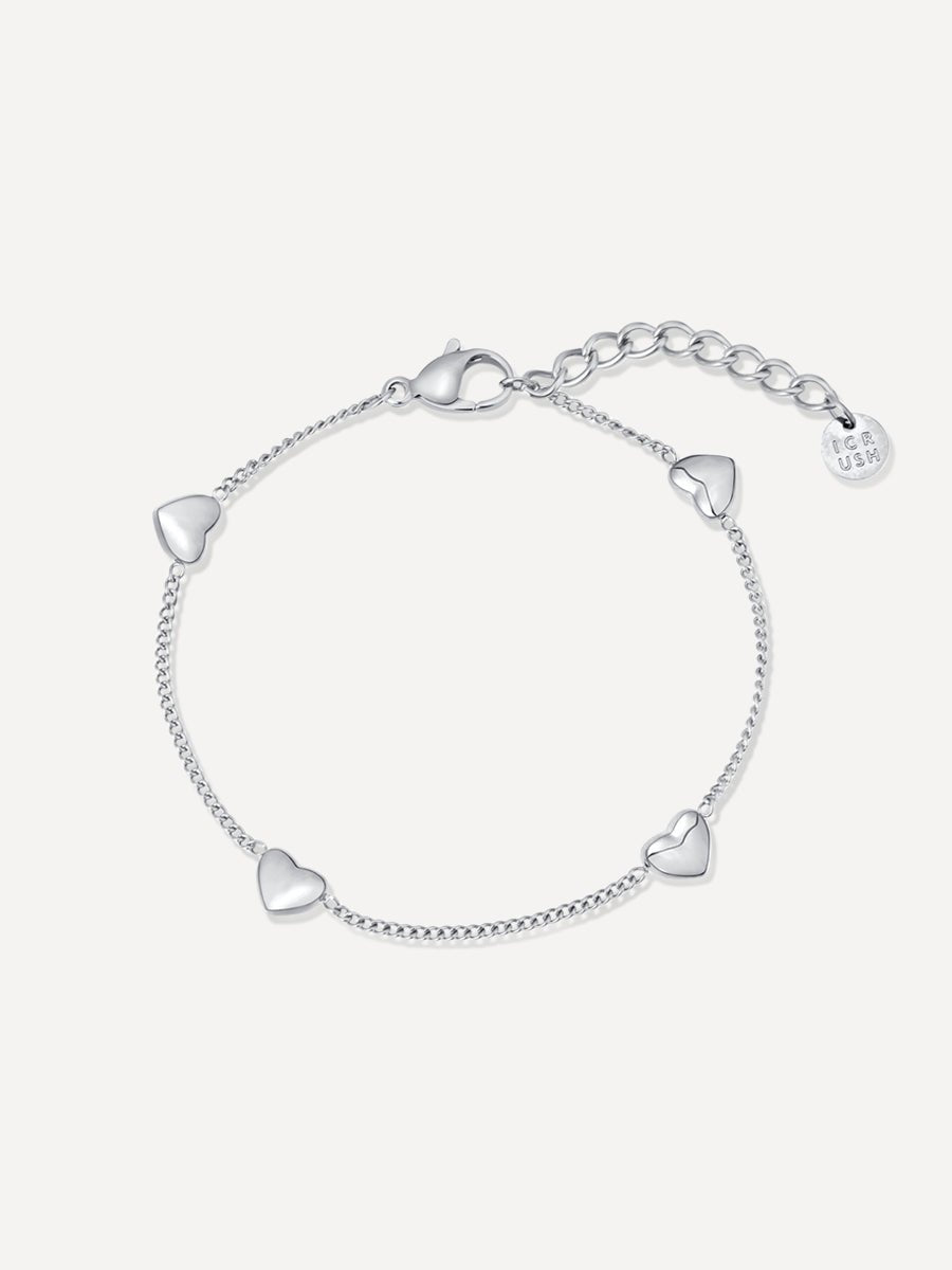 Love Transmission ARMBAND Silber-Shopicrush