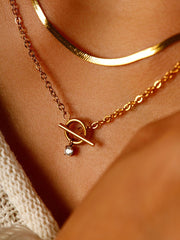 Mini OT Shining Kette Silber - icrush - schmuck