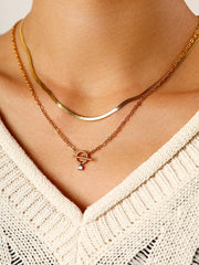 Mini OT Shining Kette Silber - icrush - schmuck