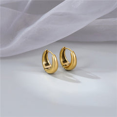 Minimalist Flowing Line Earrings - icrush - schmuck
