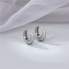 Minimalist Flowing Line Earrings - icrush - schmuck