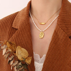 Minimalist Flowing Necklace - icrush - schmuck