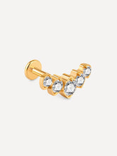 Moon Shine Titan Piercing Gold - icrush - schmuck