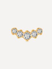 Moon Shine Titan Piercing Gold - icrush - schmuck