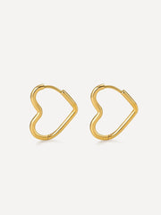 Open My Heart Ohrringe Gold - icrush - schmuck