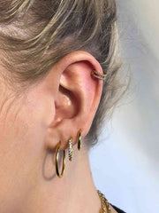 Parallel Shine Titan Piercing Gold-Shopicrush