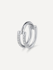 Parallel Shine Titan Piercing Silber-Shopicrush