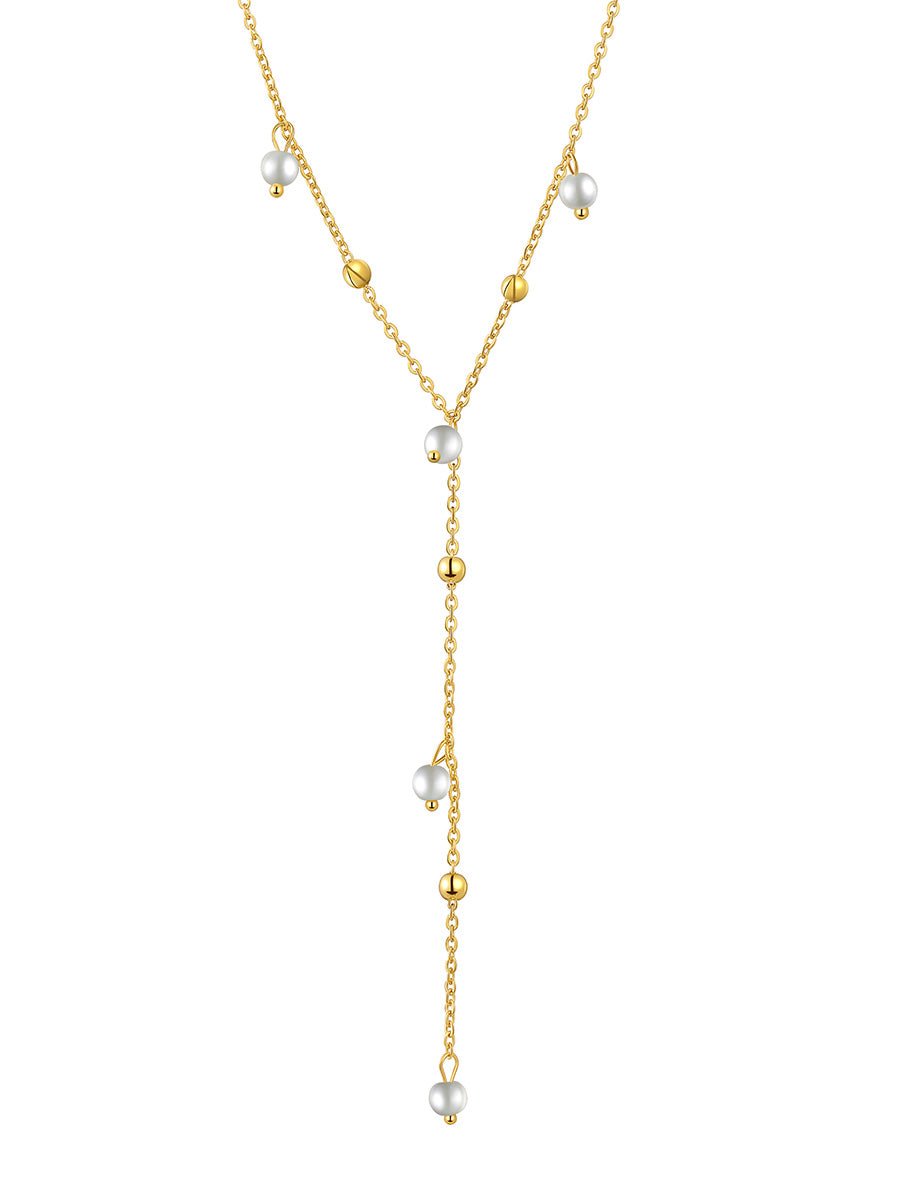 Pearl Station Kette Gold-Shopicrush