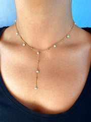 Pearl Station Kette Gold-Shopicrush