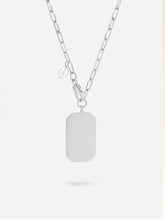 POLYGON DROP Kette Silber-Shopicrush