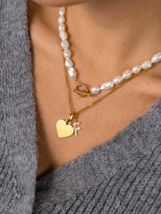 Pure Heart Kette Silber - icrush - schmuck
