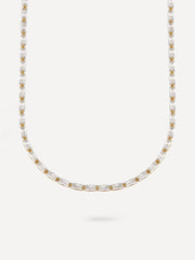 Rectangle Shining Kette Gold-Shopicrush