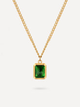 Retro Green Kette Gold - icrush - schmuck
