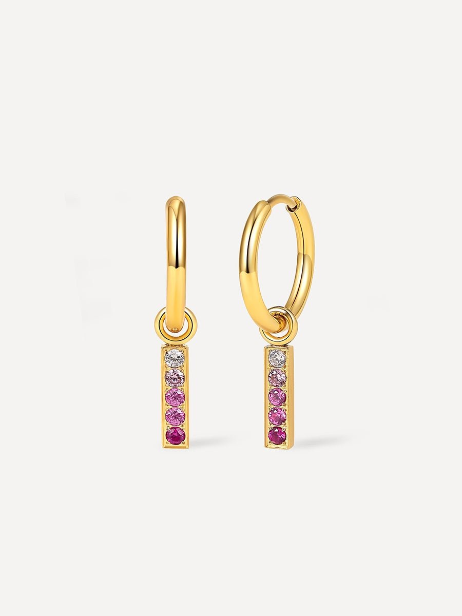 Rosered Afterglow Ohrringe Gold-Shopicrush