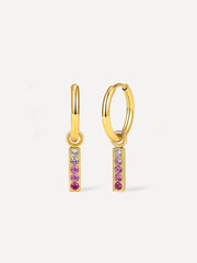 Rosered Afterglow Ohrringe Gold-Shopicrush