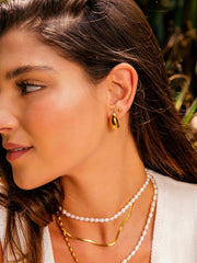 Round Ball Ohrringe Gold - icrush - schmuck