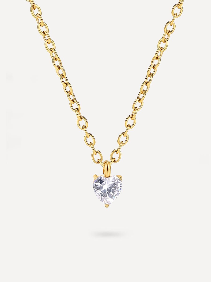Shine Heart Kette Gold-Shopicrush