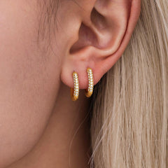 Shiny Hoop OHRRINGE - icrush - schmuck