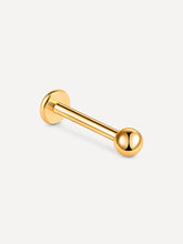 Simple Ball Titan Piercing Gold - icrush - schmuck