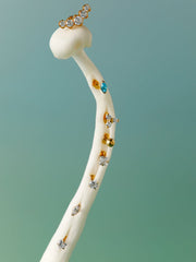 Simple Ball Titan Piercing Gold - icrush - schmuck