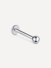 Simple Ball Titan Piercing Silber - icrush - schmuck