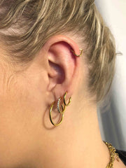 Simple Heart Titan Piercing Gold - icrush - schmuck