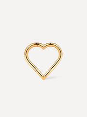 Simple Heart Titan Piercing Gold - icrush - schmuck
