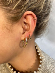 Simple Hoop Titan Piercing Gold - icrush - schmuck