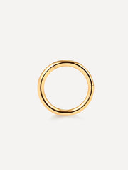 Simple Hoop Titan Piercing Gold - icrush - schmuck
