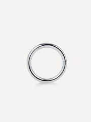 Simple Hoop Titan Piercing Silber - icrush - schmuck