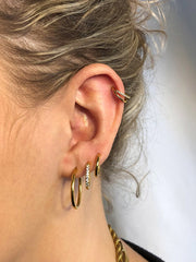 Simple Shine Titan Piercing Silber-Shopicrush