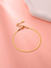 Sleek FUSSKETTCHEN Gold-Shopicrush