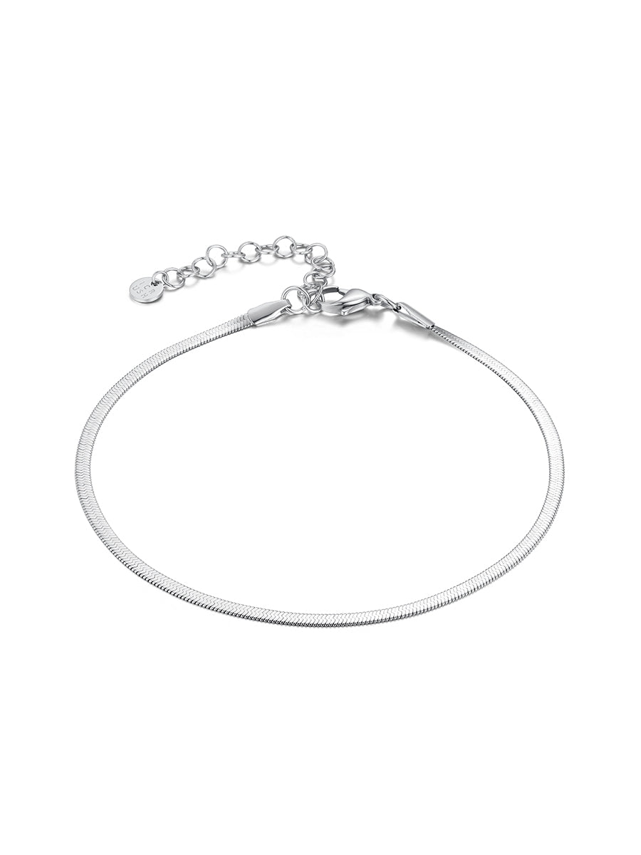 Sleek FUSSKETTCHEN Silber-Shopicrush