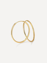 Slim Hoop Large Ohrringe Gold - icrush - schmuck