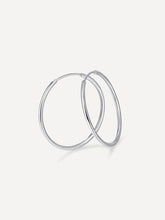 Slim Hoop Large Ohrringe Silber - icrush - schmuck