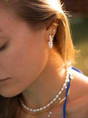 SLIM HOOP Small Ohrringe Gold-Shopicrush