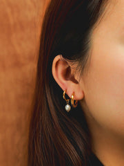 Small Twist Hoop Ohrringe Silber-Shopicrush