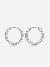 Snake Skin Ohrringe Silber-Shopicrush