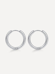 Snake Skin Ohrringe Silber-Shopicrush