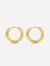 Snake Skin Ohrringe Small Gold-Shopicrush