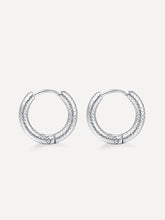 Snake Skin Ohrringe Small Silber-Shopicrush